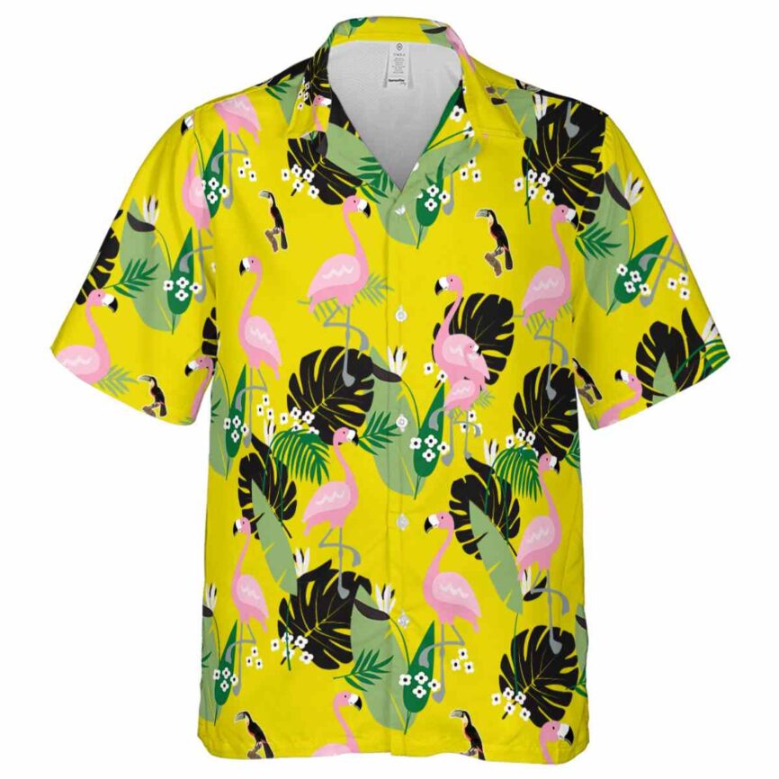 Bird Tropical Flamingo Hawaiian Shirt Fashion forward