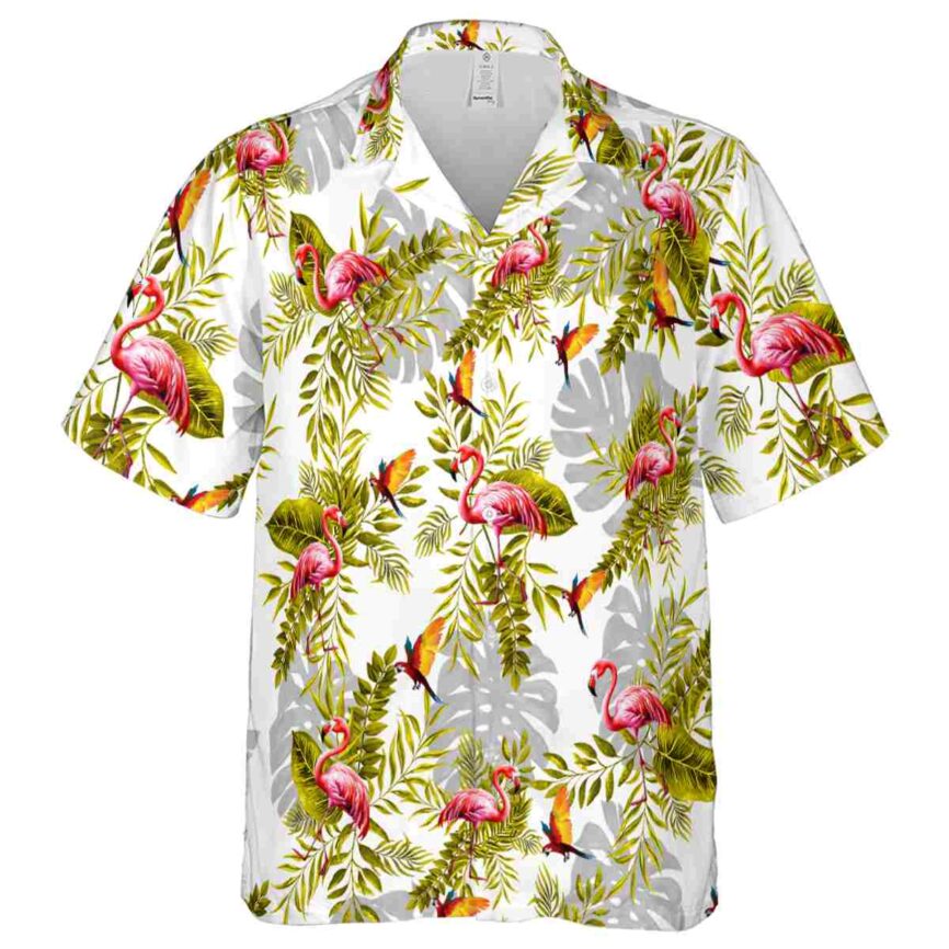 Bird Tropical Fronds Hawaiian Shirt Fashion forward