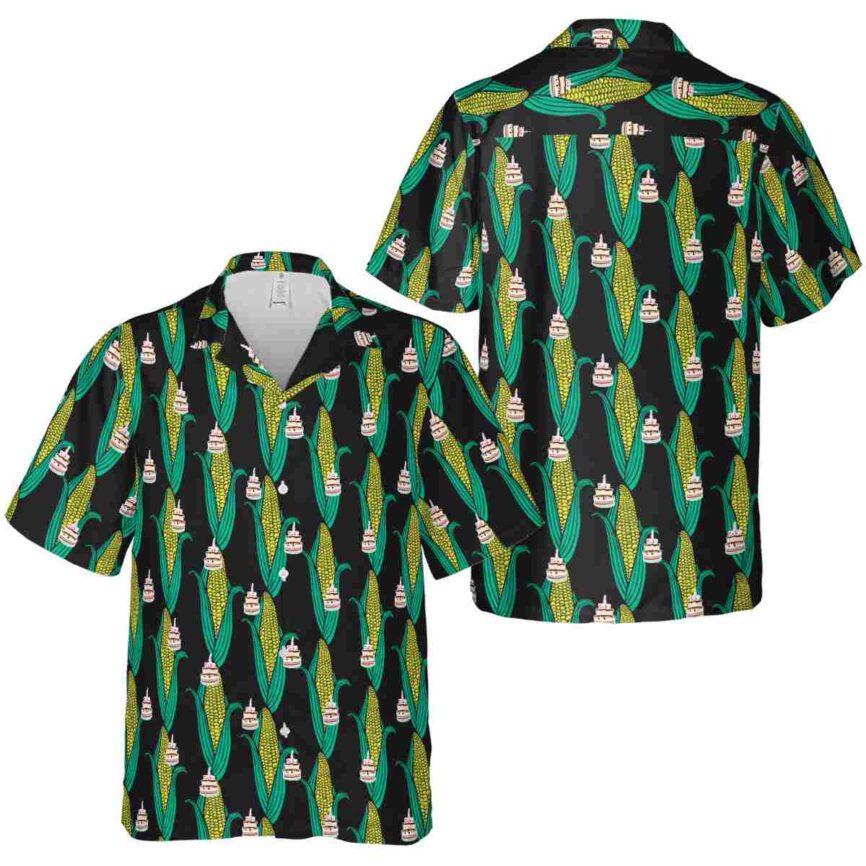 Birthday Corn Element Hawaiian Shirt Premium grade