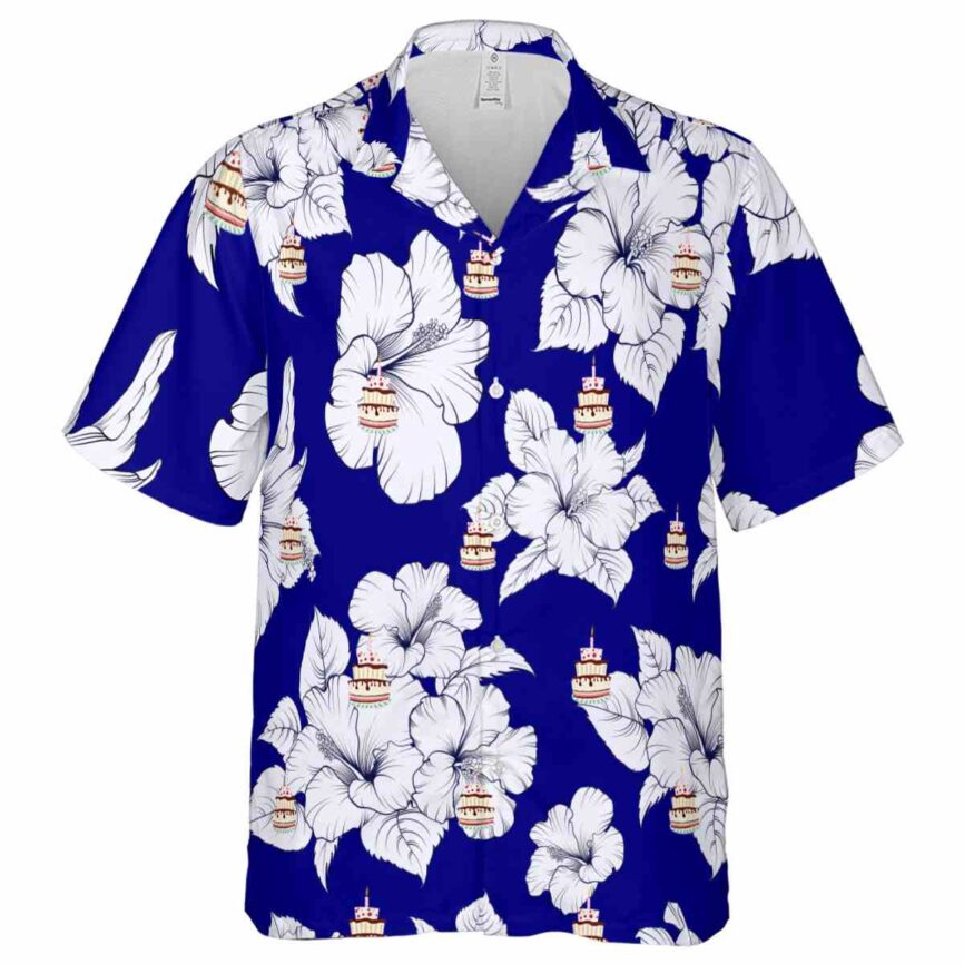 Birthday Hibiscus Flower Hawaiian Shirt Fashion forward