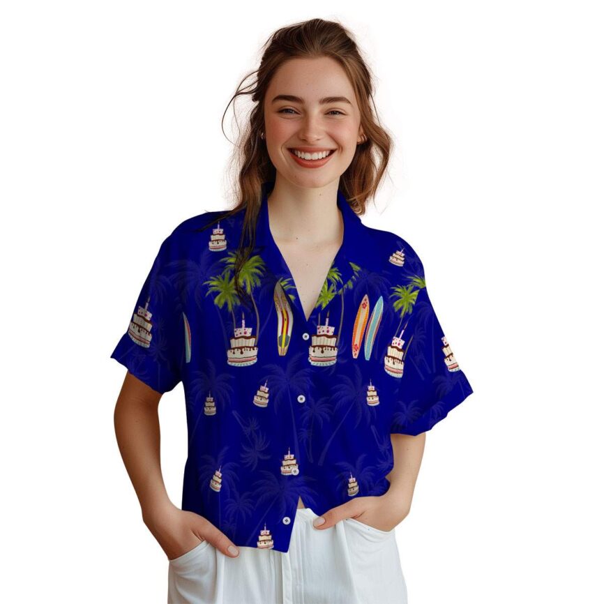 Birthday Island Theme Hawaiian Shirt Top rated