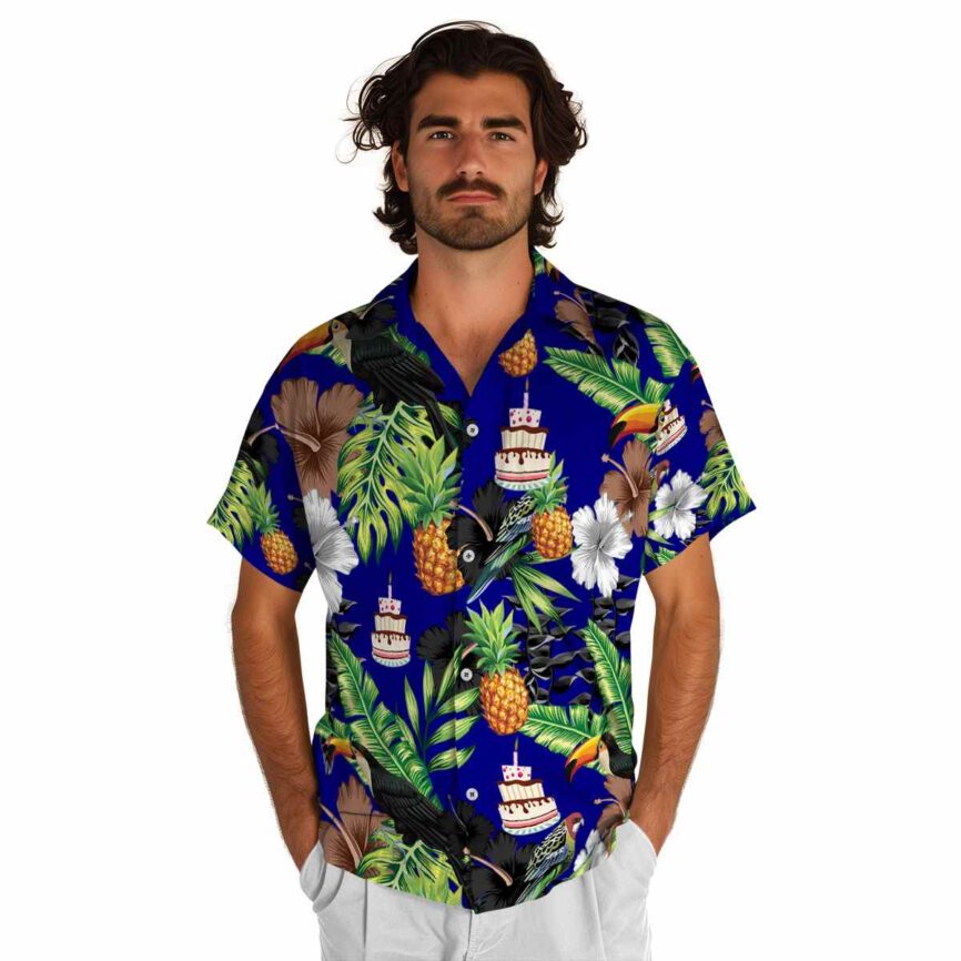 Birthday Leafy Toucan Hawaiian Shirt New Arrival