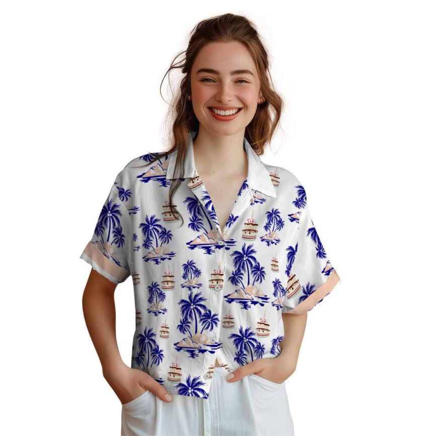 Birthday Palm Island Graphic Hawaiian Shirt Top rated