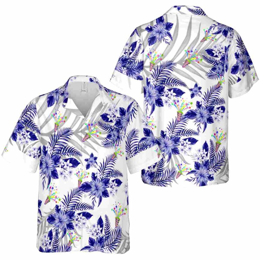 Birthday Tropical Blossom Hawaiian Shirt Premium grade