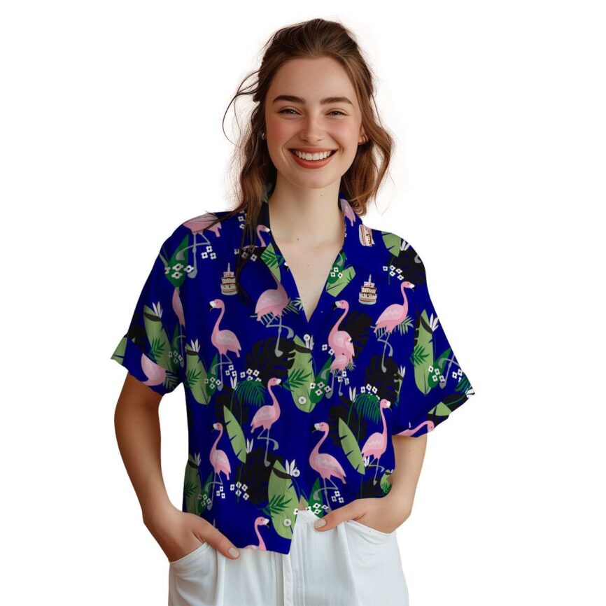 Birthday Tropical Flamingo Hawaiian Shirt Top rated