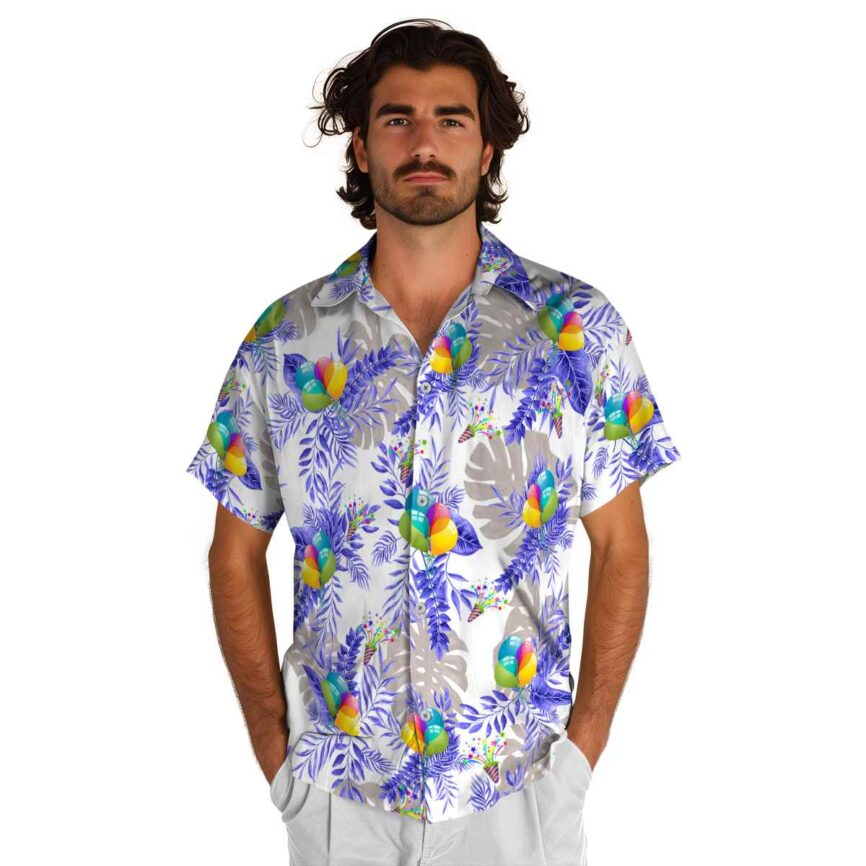 Birthday Tropical Fronds Hawaiian Shirt New Arrival