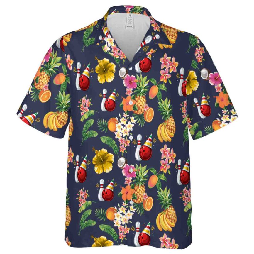 Bowling Fruit Pattern Hawaiian Shirt Fashion forward