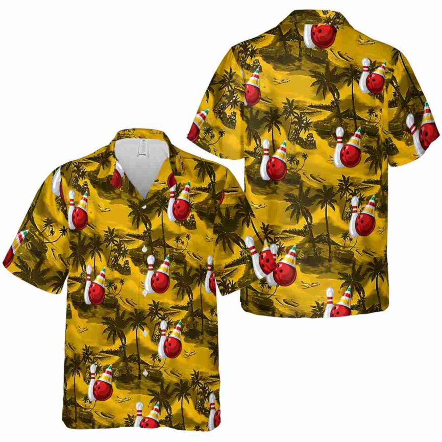 Bowling Island Beach Hawaiian Shirt Premium grade