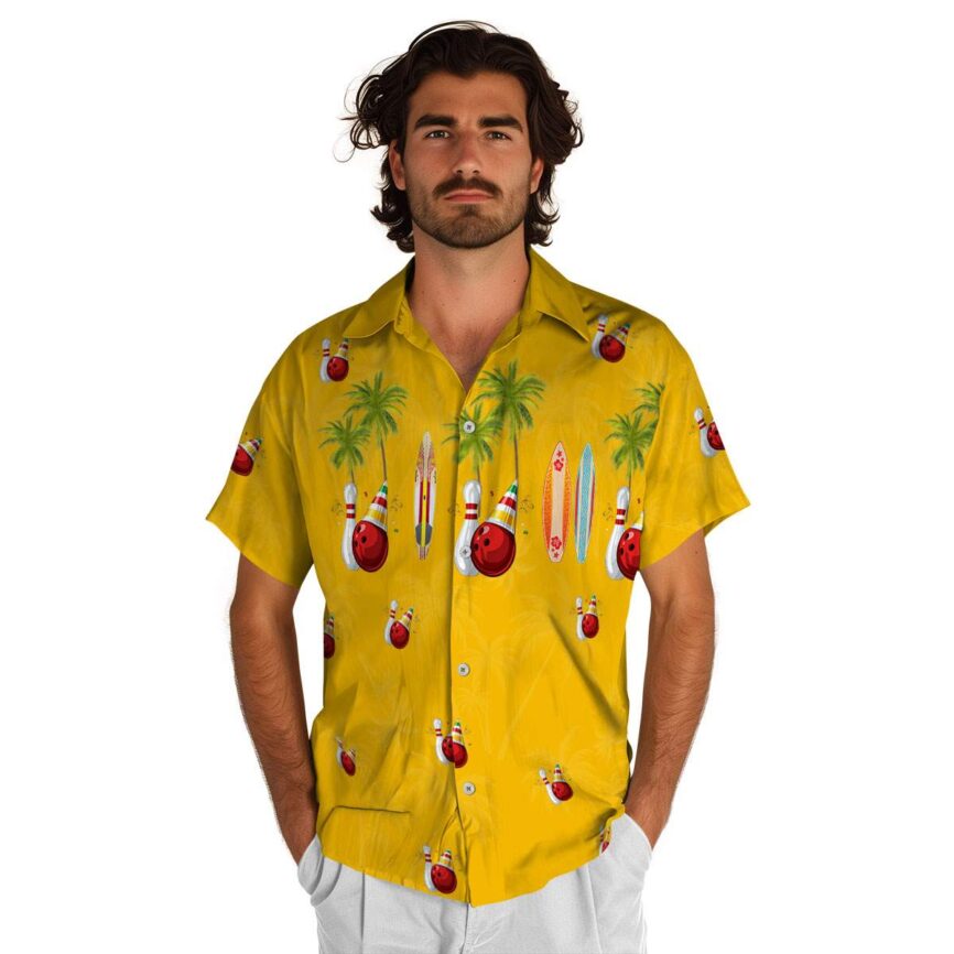 Bowling Island Theme Hawaiian Shirt New Arrival