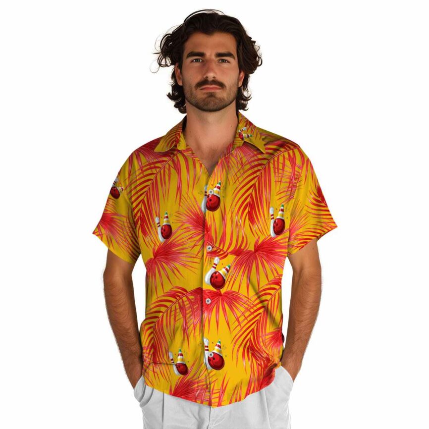 Bowling Palm Frond Hawaiian Shirt New Arrival