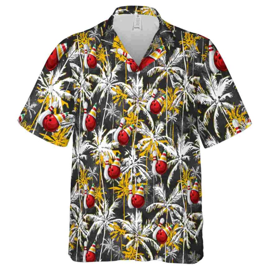 Bowling Palm Themed Hawaiian Shirt Fashion forward