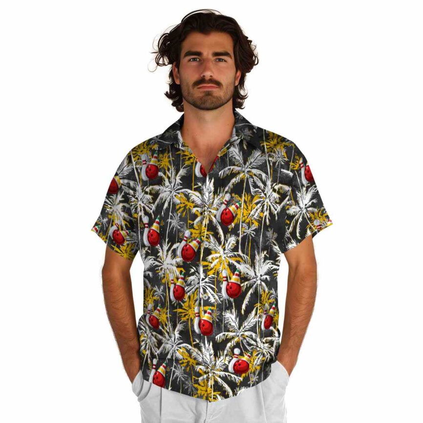 Bowling Palm Themed Hawaiian Shirt New Arrival