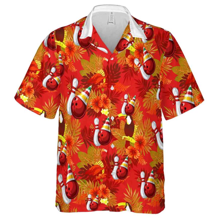 Bowling Tropical Bird Hawaiian Shirt Fashion forward