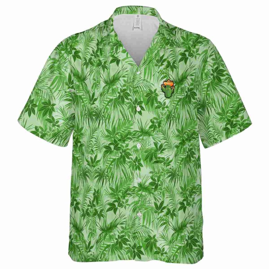 Cactus Foliage Print Hawaiian Shirt Fashion forward