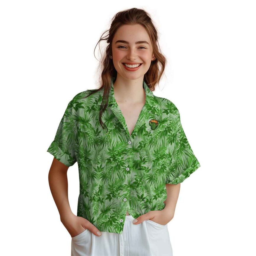 Cactus Foliage Print Hawaiian Shirt Top rated