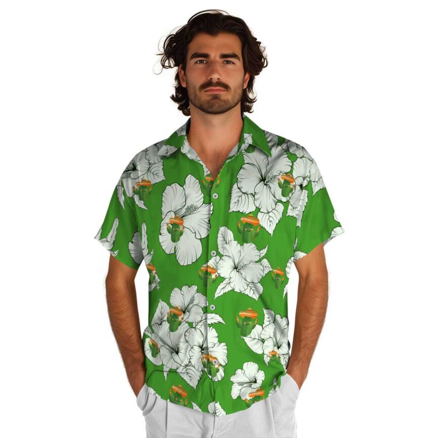 Cactus Hibiscus Flower Hawaiian Shirt New Arrival