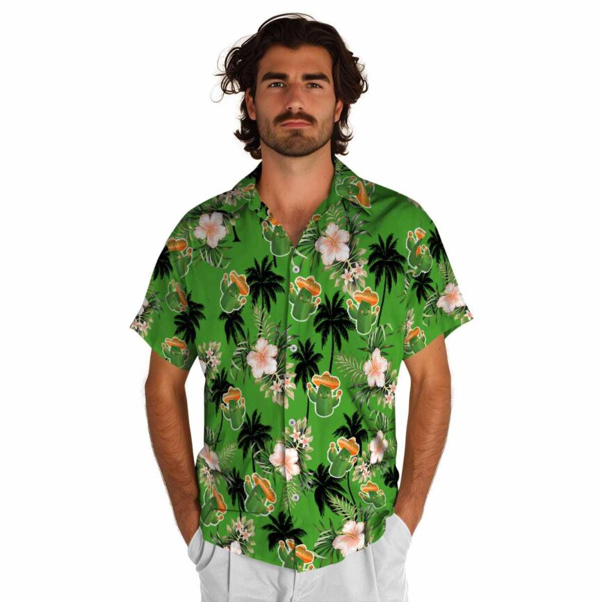 Cactus Hibiscus Palm Hawaiian Shirt New Arrival