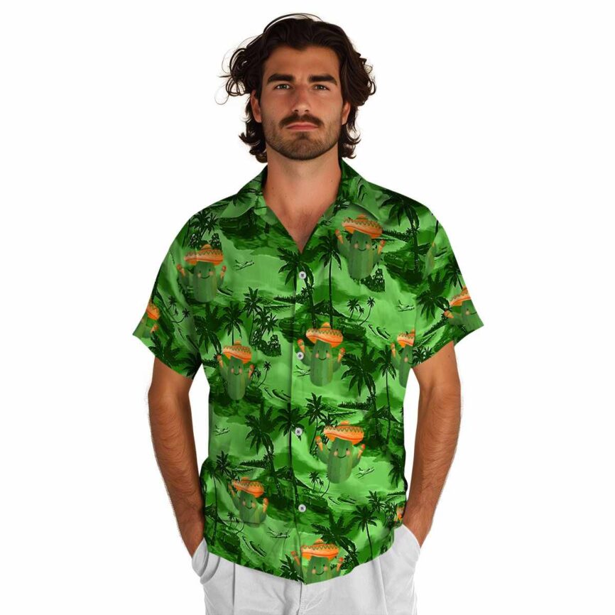 Cactus Island Beach Hawaiian Shirt New Arrival