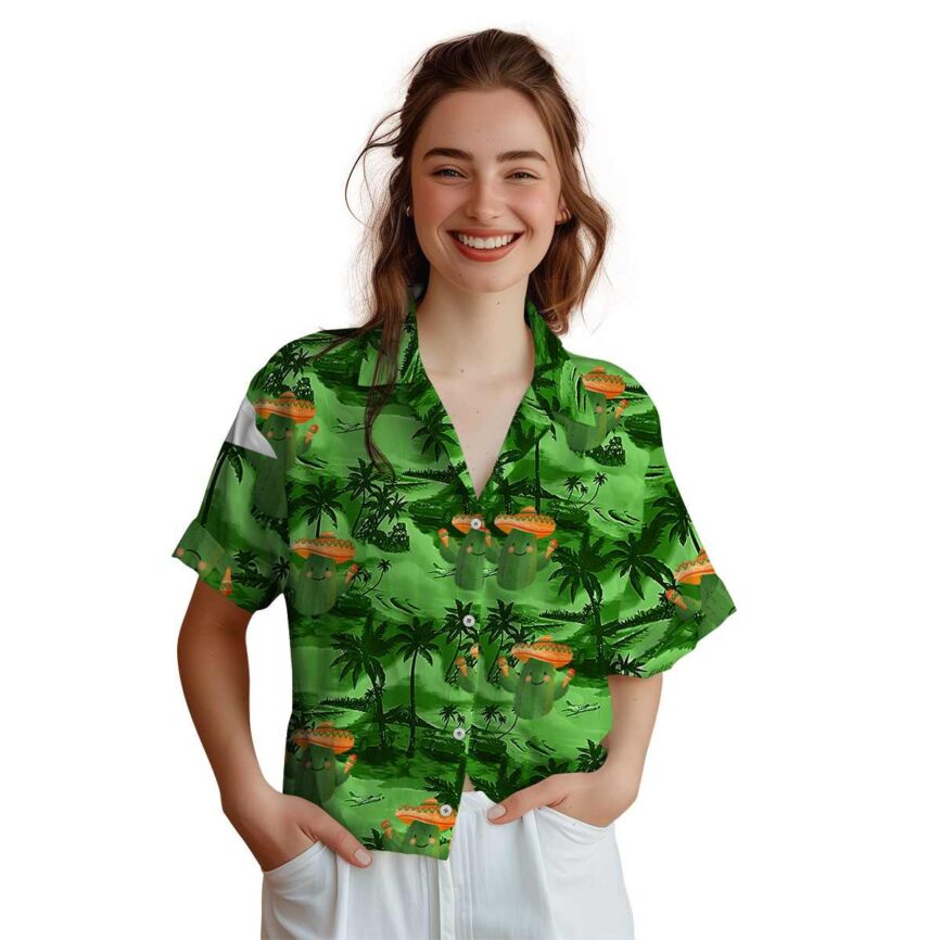 Cactus Island Beach Hawaiian Shirt Top rated