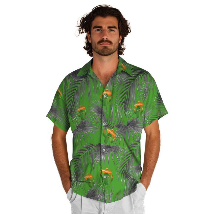 Cactus Palm Frond Hawaiian Shirt New Arrival