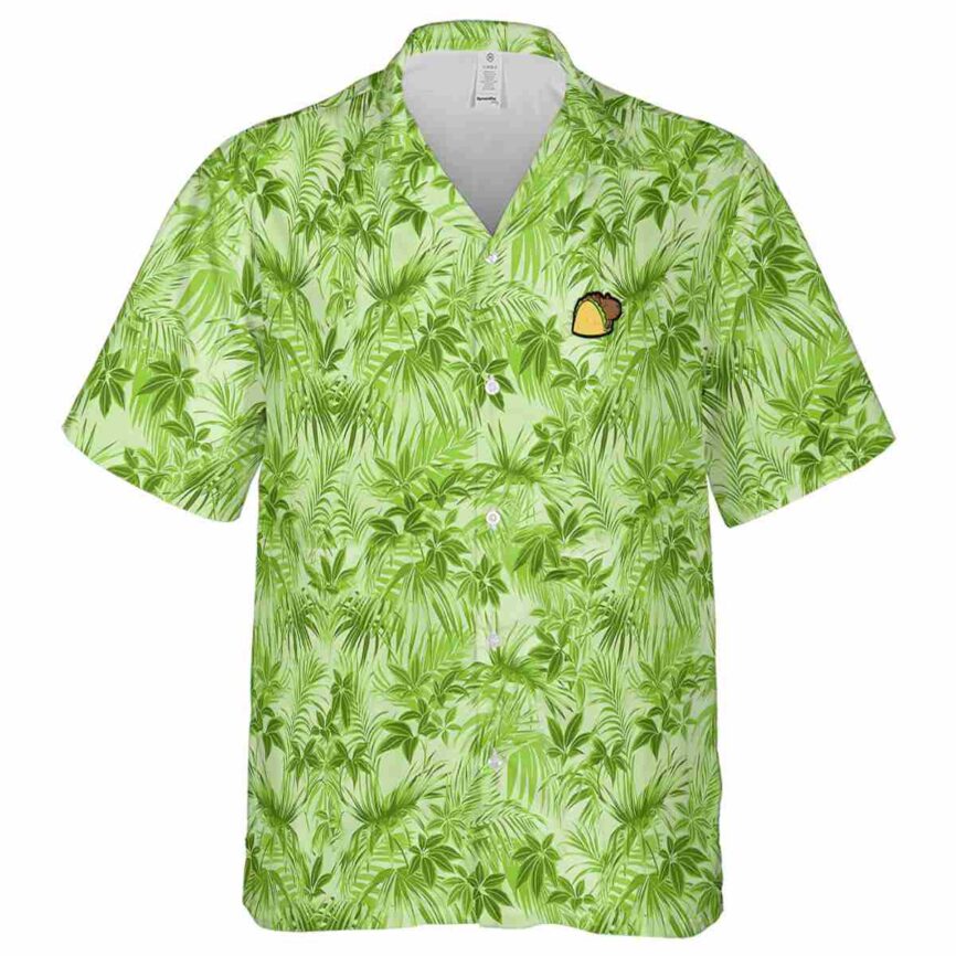 Capybara Foliage Print Hawaiian Shirt Fashion forward