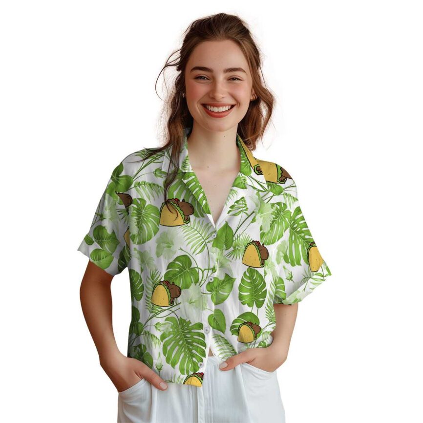 Capybara Leaf Pattern Hawaiian Shirt Top rated