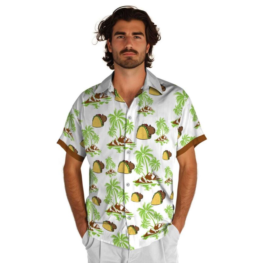 Capybara Palm Island Graphic Hawaiian Shirt New Arrival