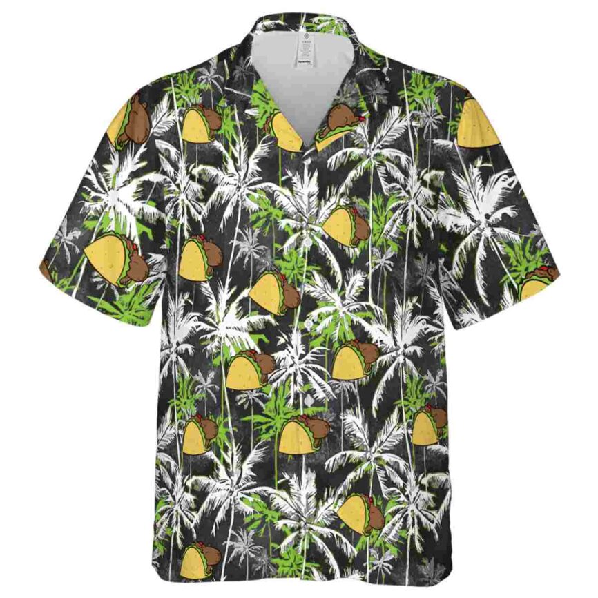 Capybara Palm Themed Hawaiian Shirt Fashion forward