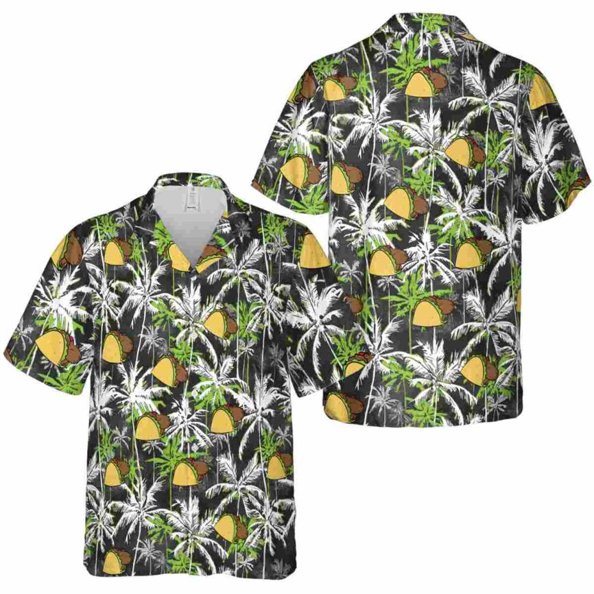 Capybara Palm Themed Hawaiian Shirt Premium grade