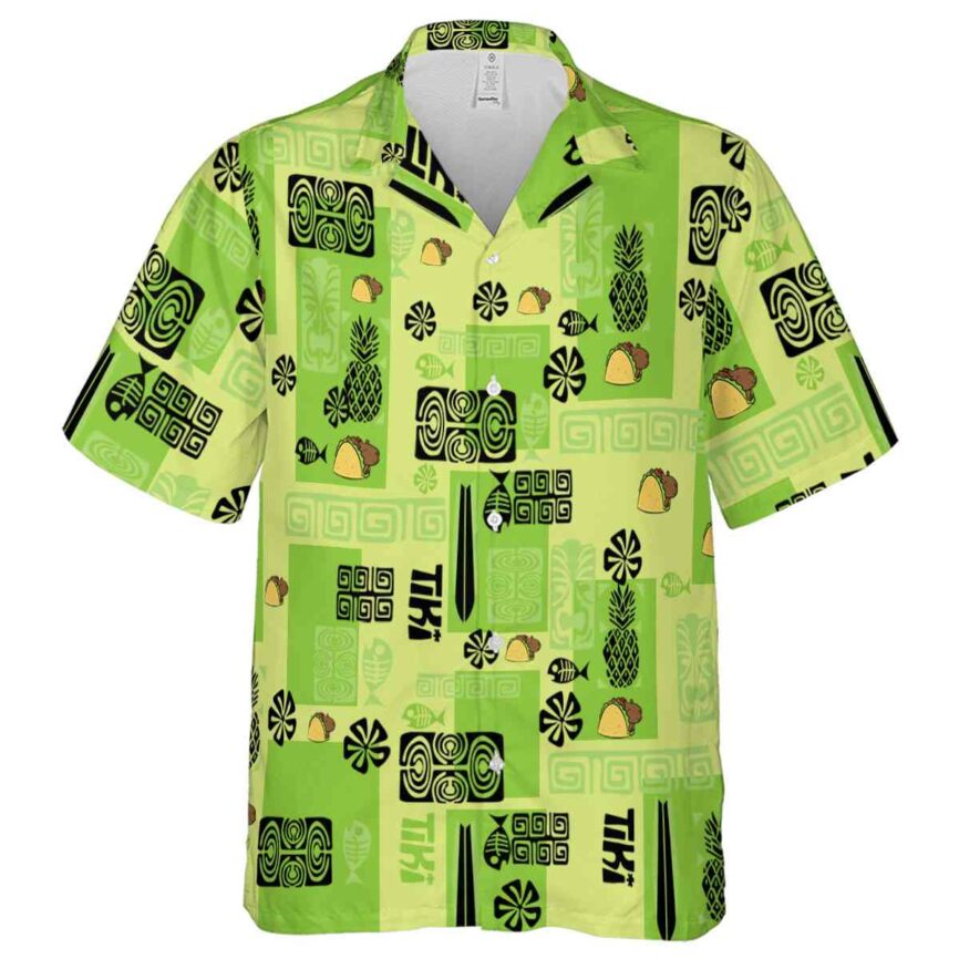 Capybara Tiki Motifs Hawaiian Shirt Fashion forward