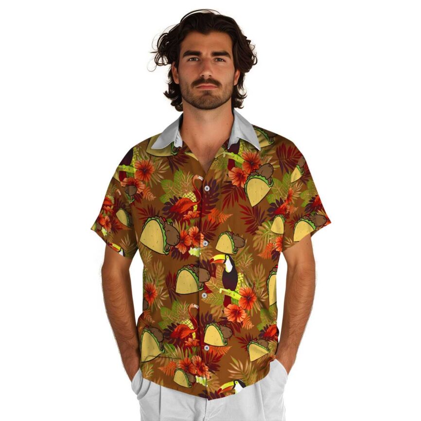 Capybara Tropical Bird Hawaiian Shirt New Arrival