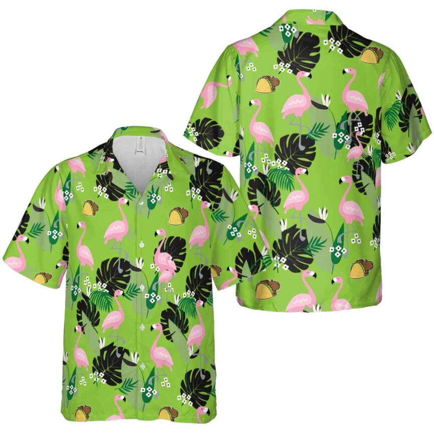 Capybara Tropical Flamingo Hawaiian Shirt Premium grade