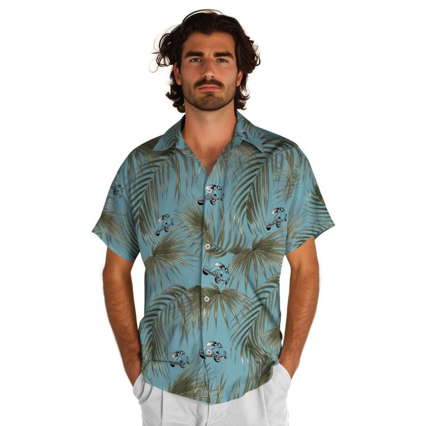 Car Palm Frond Hawaiian Shirt New Arrival