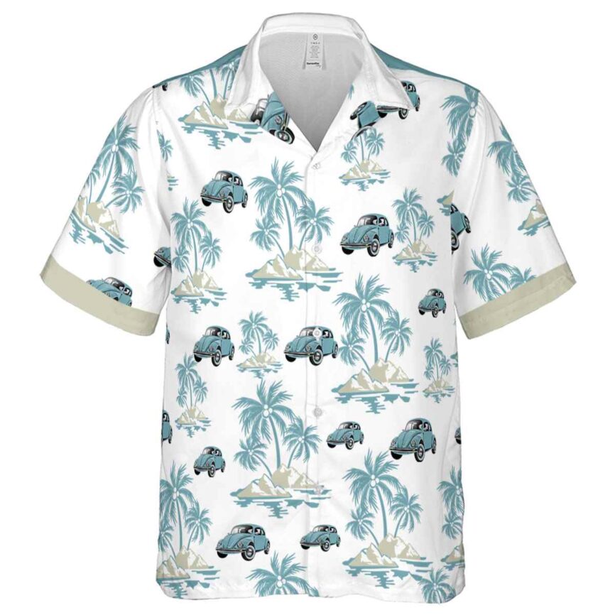 Car Palm Island Graphic Hawaiian Shirt Fashion forward