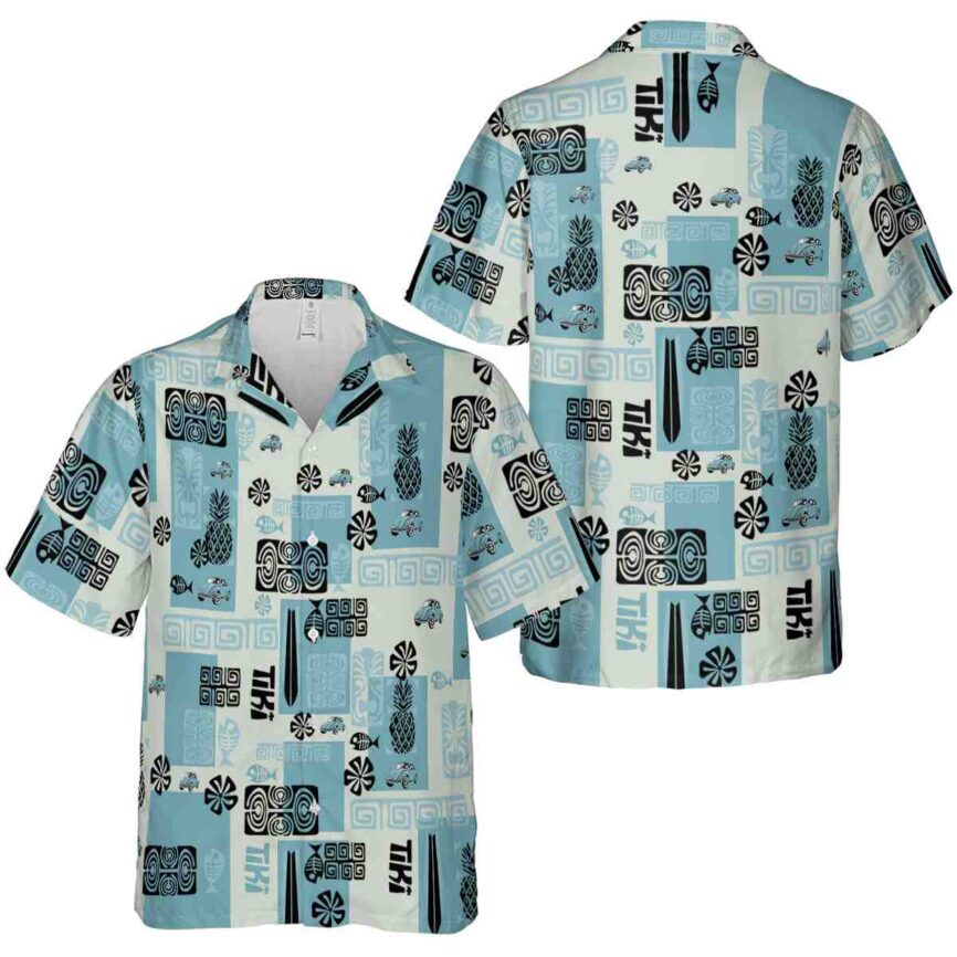 Car Tiki Motifs Hawaiian Shirt Premium grade