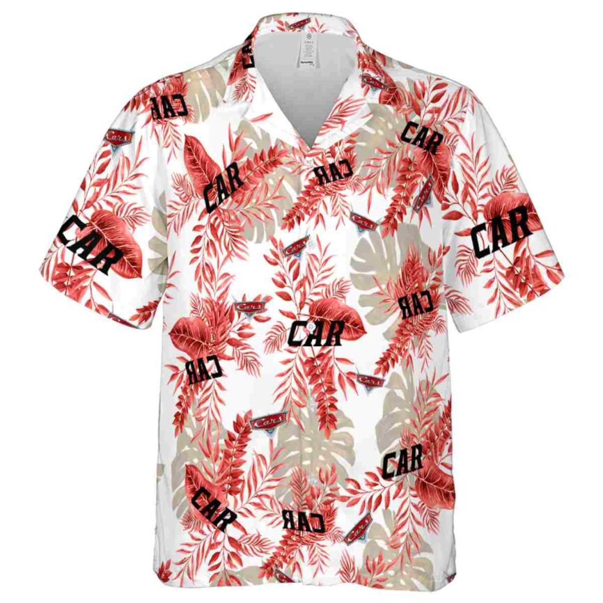 Car Tropical Fronds Hawaiian Shirt Fashion forward