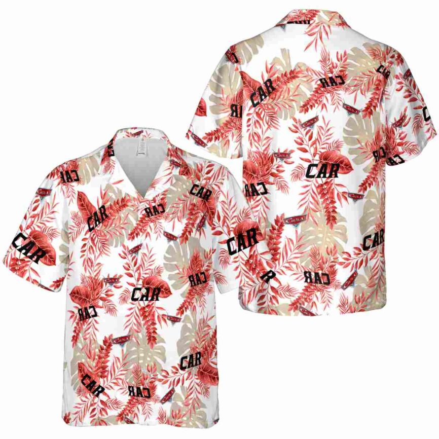 Car Tropical Fronds Hawaiian Shirt Premium grade