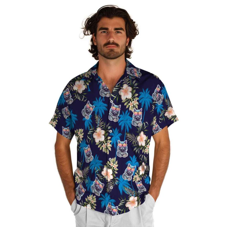 Cat Hibiscus Palm Hawaiian Shirt New Arrival