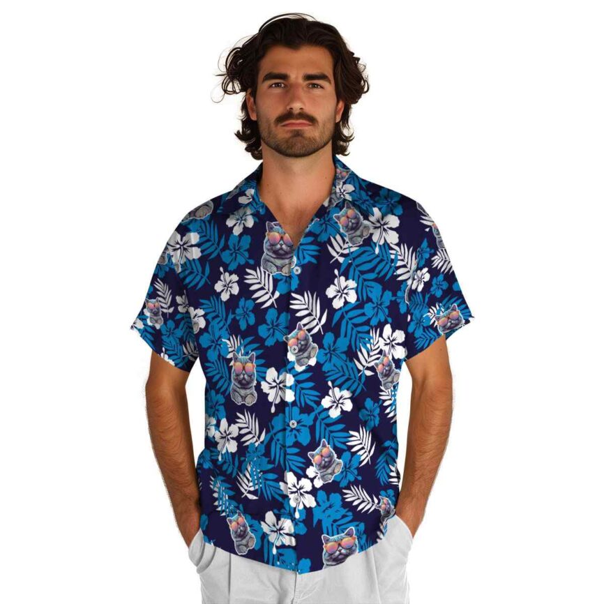 Cat Leafy Hibiscus Hawaiian Shirt New Arrival