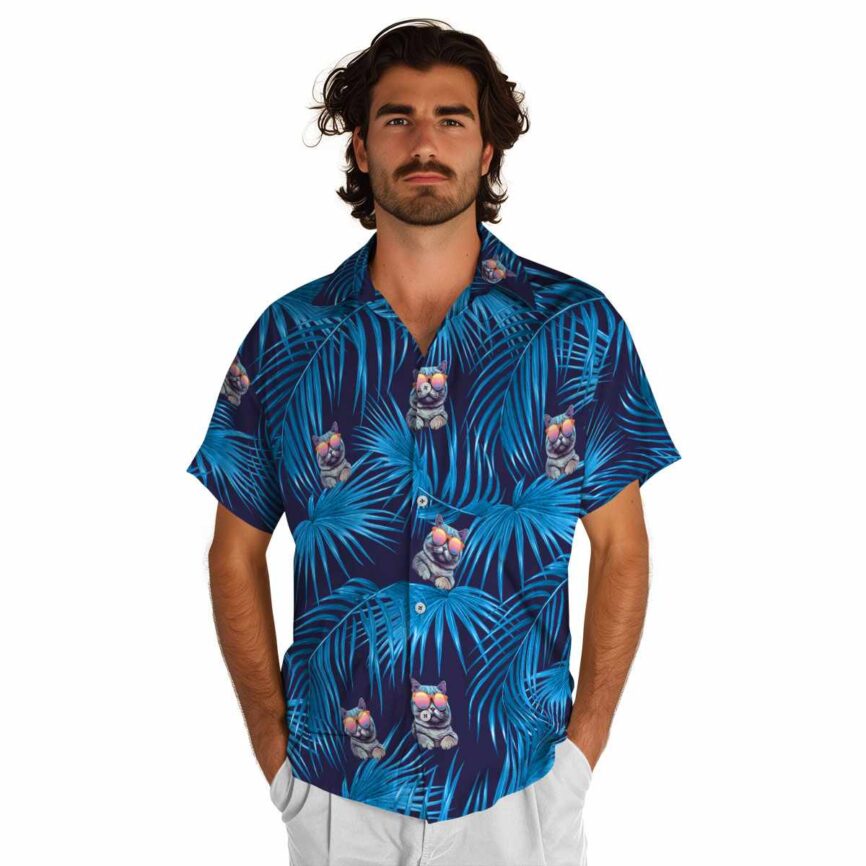 Cat Palm Frond Hawaiian Shirt New Arrival