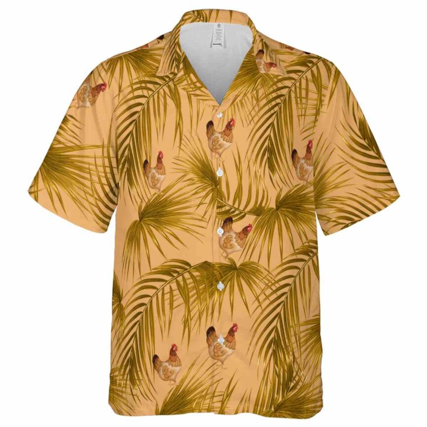 Chicken Palm Frond Hawaiian Shirt Fashion forward