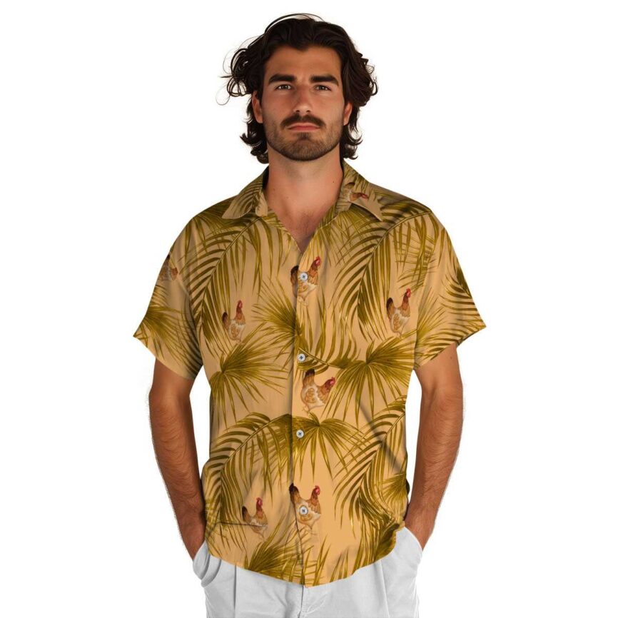 Chicken Palm Frond Hawaiian Shirt New Arrival