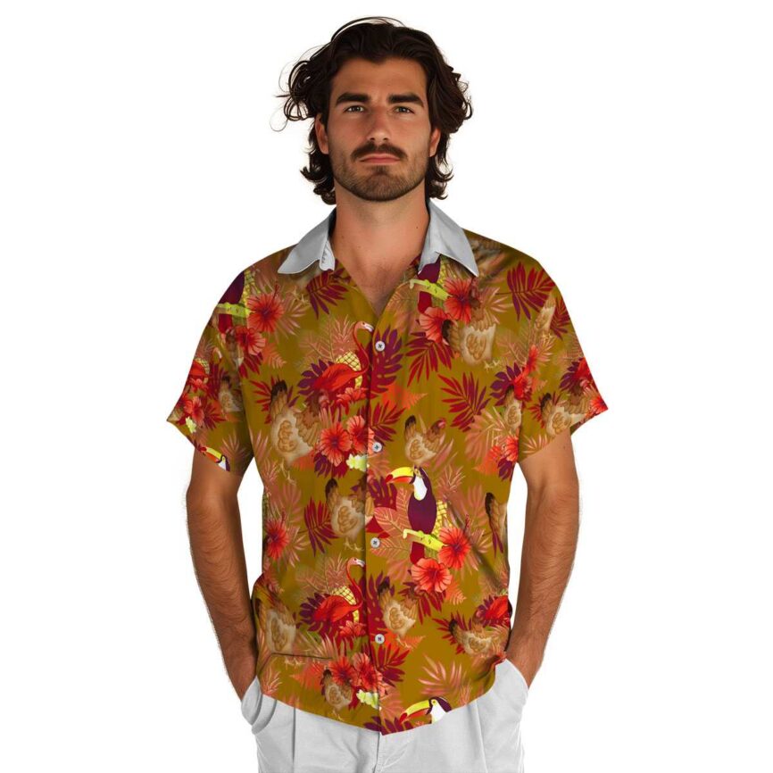 Chicken Tropical Bird Hawaiian Shirt New Arrival