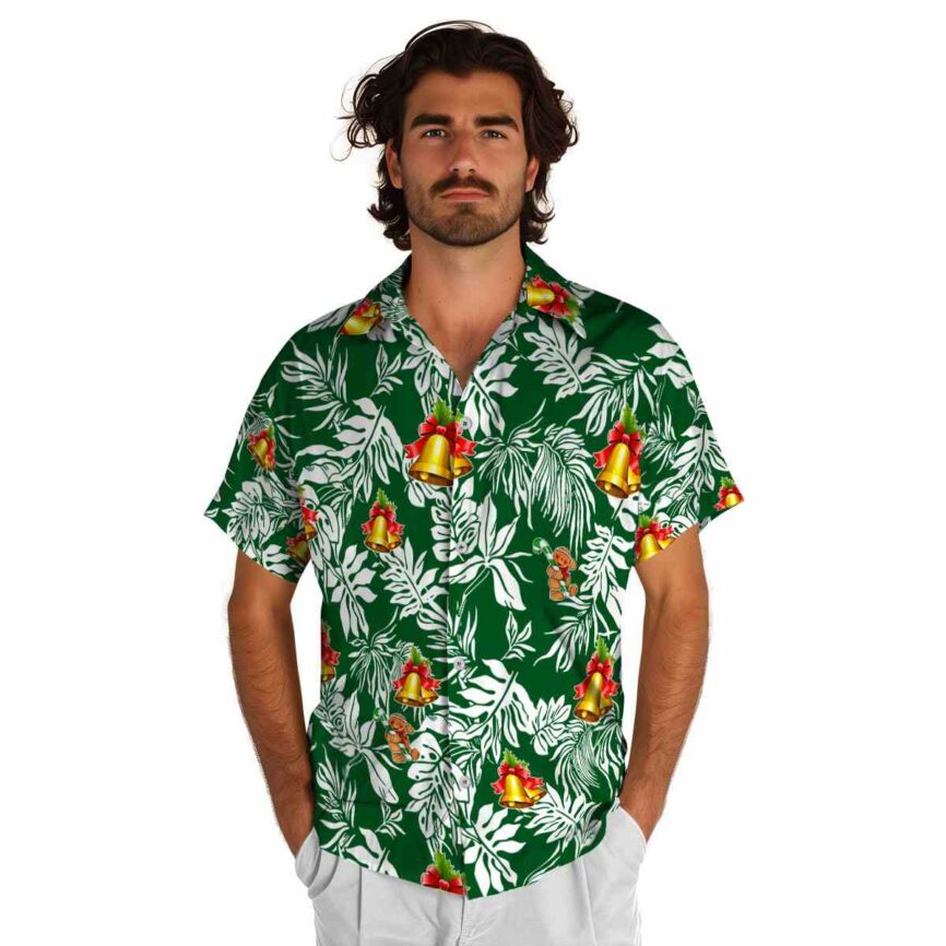 Christmas Bold Foliage Hawaiian Shirt New Arrival