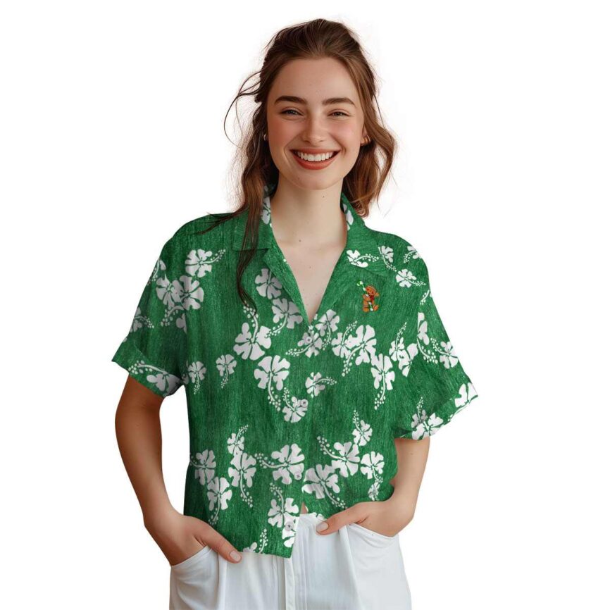 Christmas Hibiscus Blossom Hawaiian Shirt Top rated