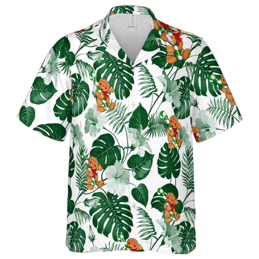 Christmas Leaf Pattern Hawaiian Shirt Fashion forward