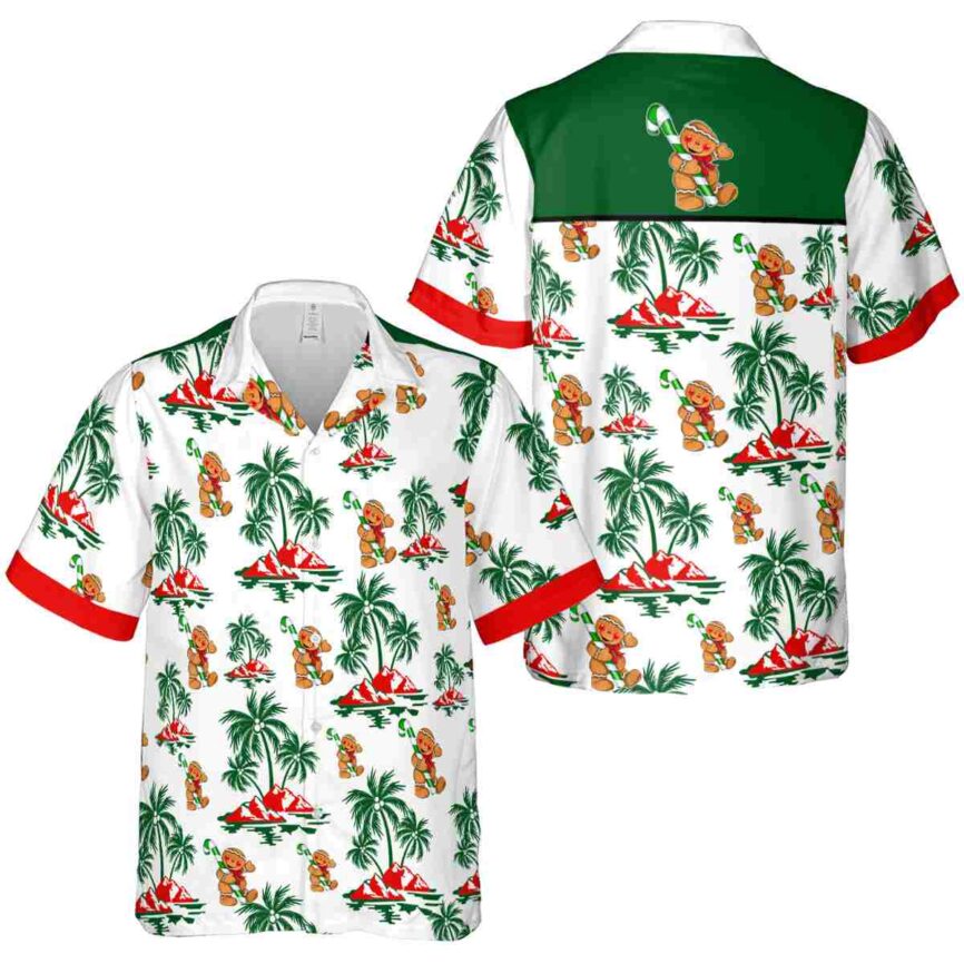 Christmas Palm Island Graphic Hawaiian Shirt Premium grade