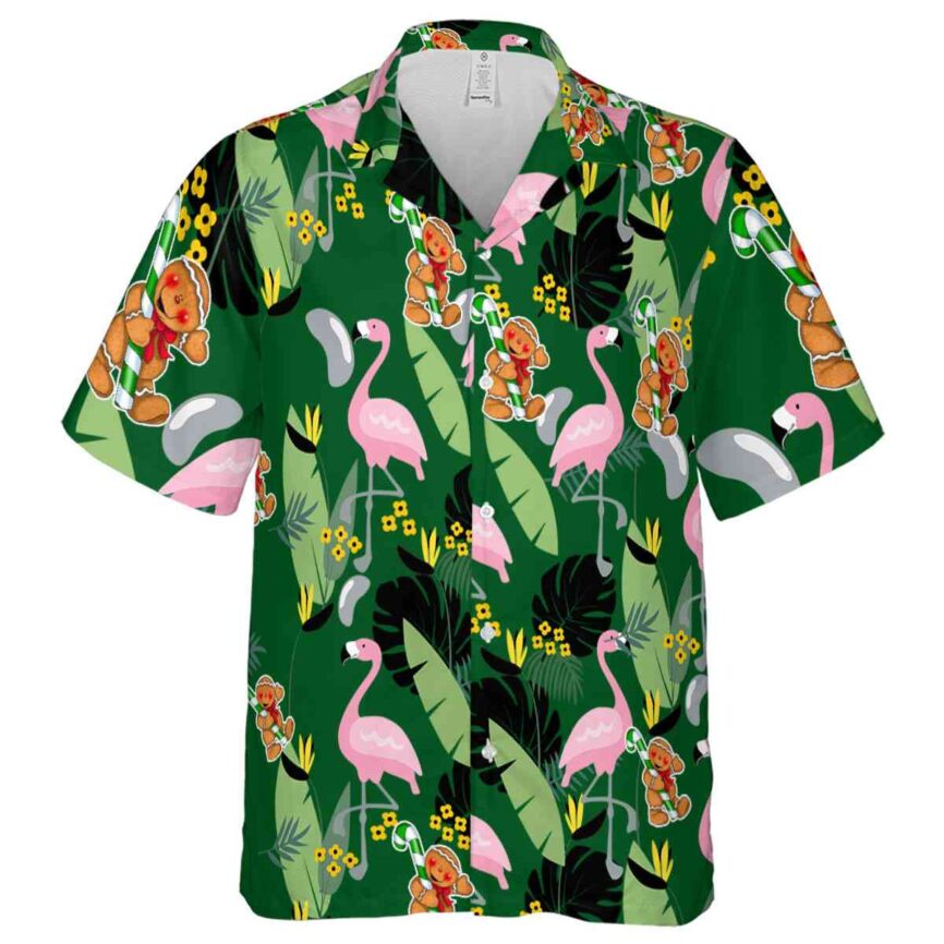 Christmas Pink Flamingo Hawaiian Shirt Fashion forward