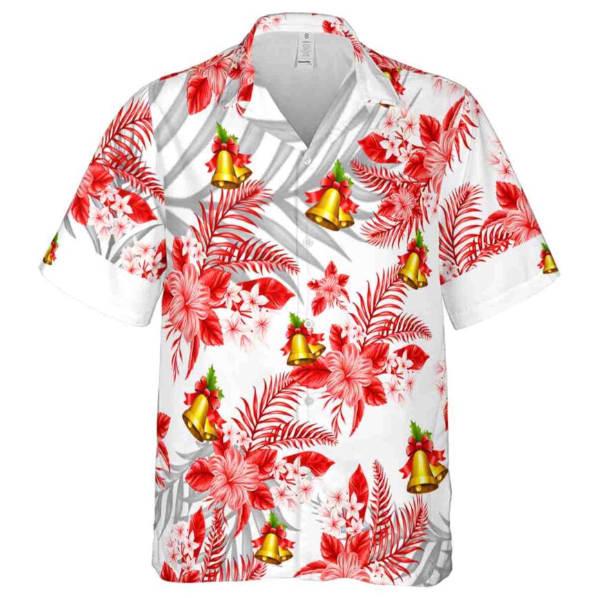 Christmas Tropical Blossom Hawaiian Shirt Fashion forward