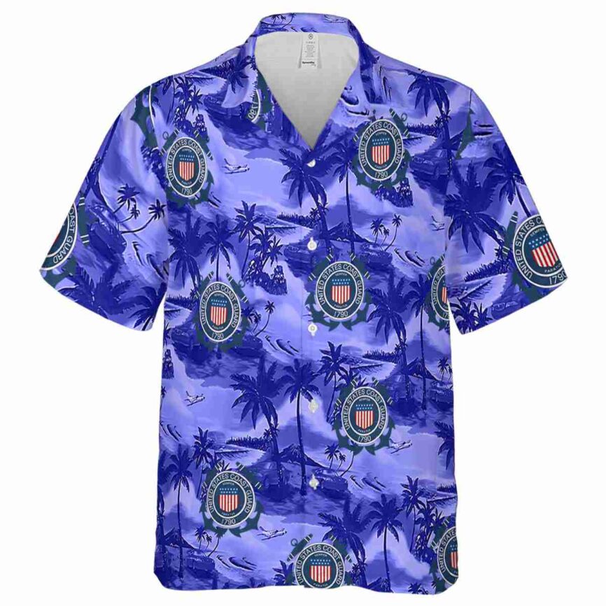 Coast Guard Island Beach Hawaiian Shirt Fashion forward